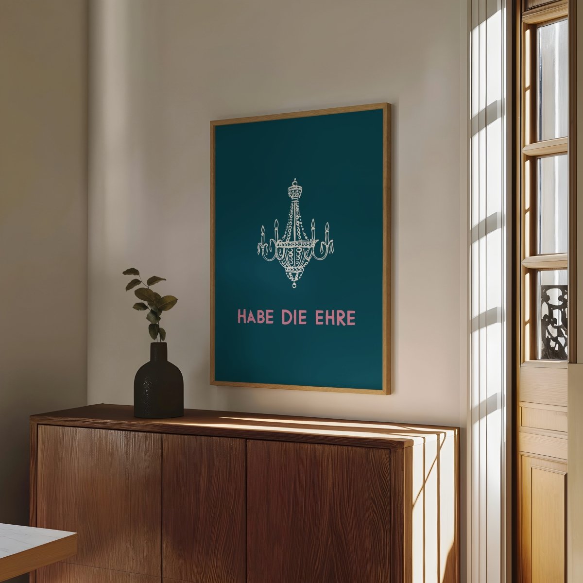 Habe die Ehre Poster • Poster für Eingangsbereich - vonSUSI