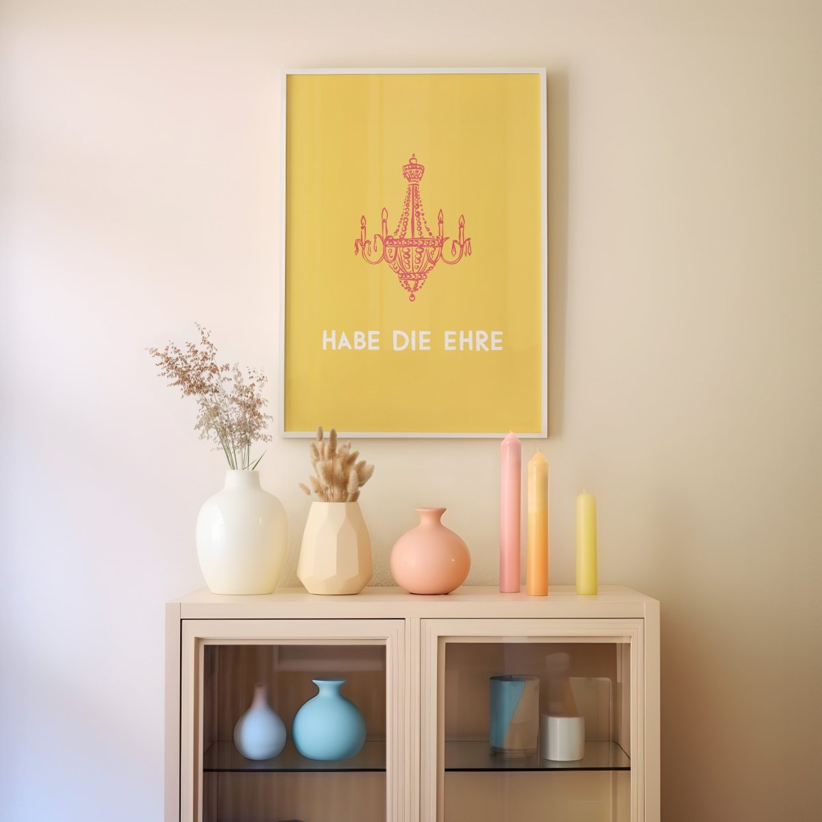 Habe die Ehre Poster • Poster für Eingangsbereich - vonSUSI