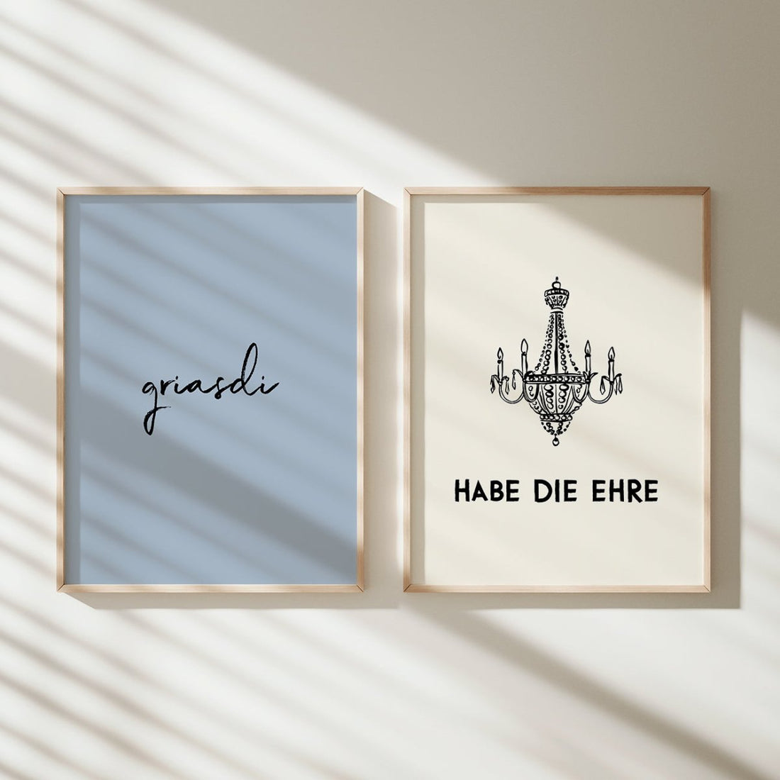 Habe die Ehre Poster • Poster für Eingangsbereich - vonSUSI