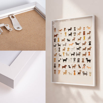 Lustiges Dackel Poster • Wandbild mit Hund • für Dackelliebhaber als Geschenk - vonSUSI