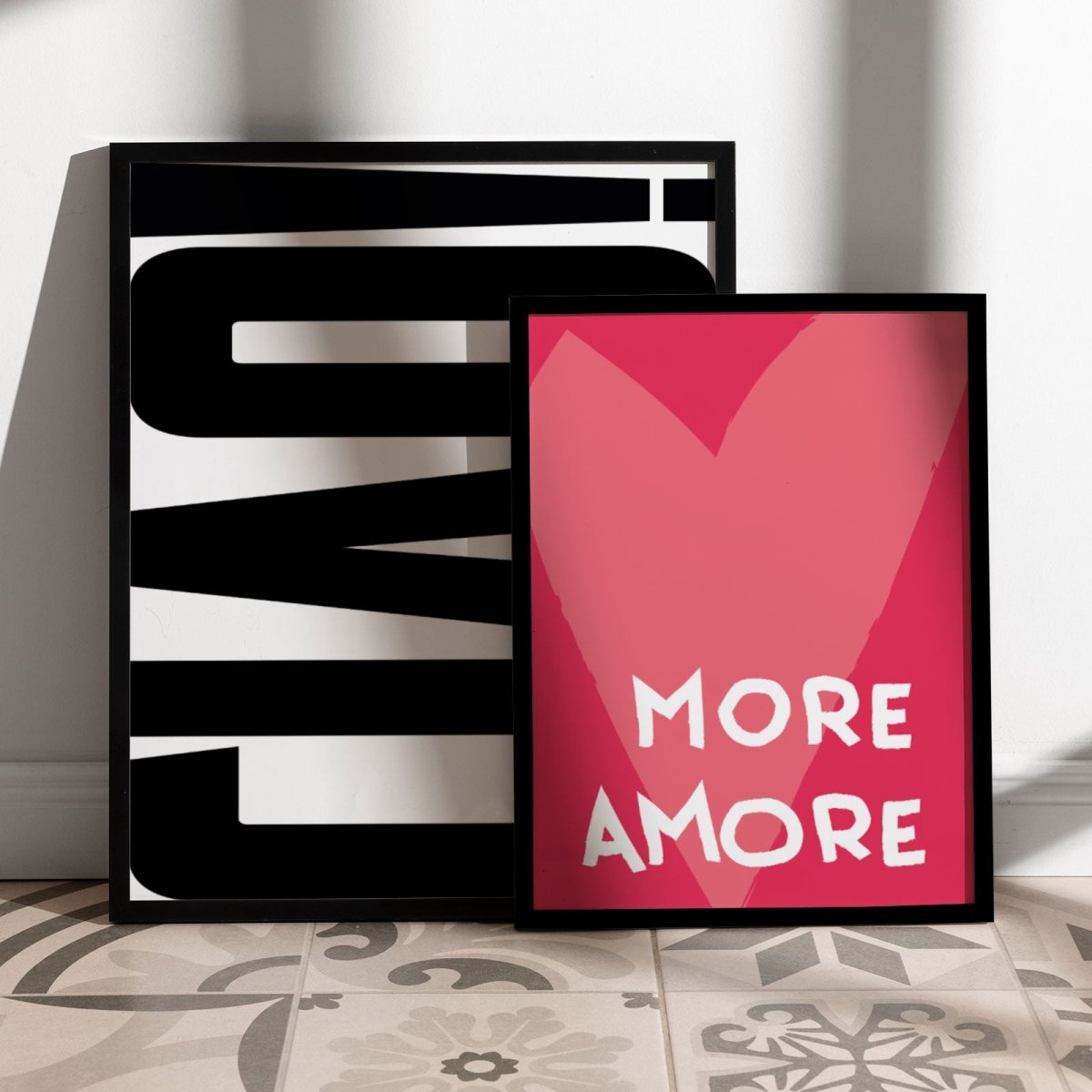More Amore Poster • Poster mit Herz - vonSUSI