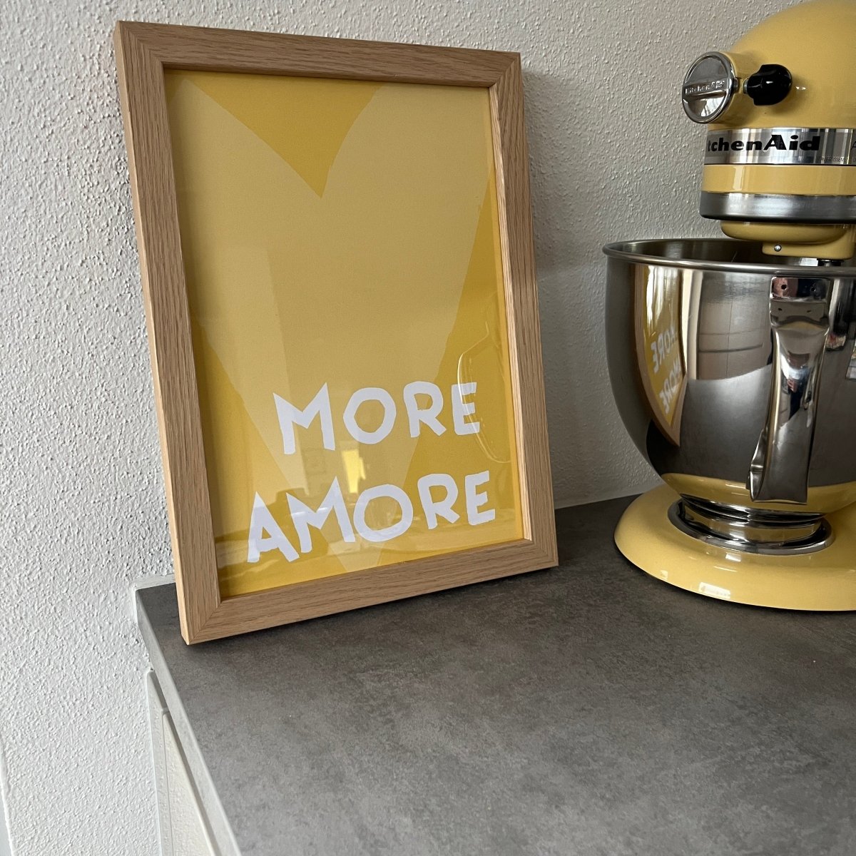 More Amore Poster • Poster mit Herz - vonSUSI