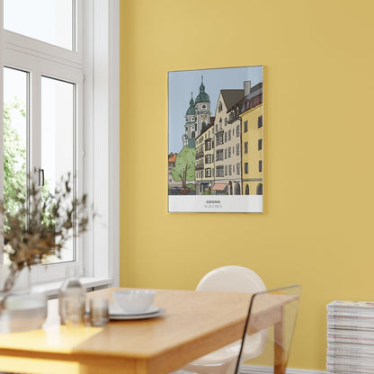 München Poster • Giesing Poster mit Illustration • Untergiesing Zeichnung - vonSUSI
