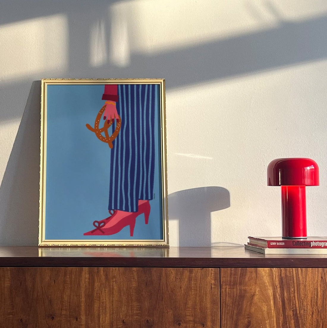 Poster "Aufgebrezelt" • handgezeichnet und exklusiv bei vonSUSI - vonSUSI