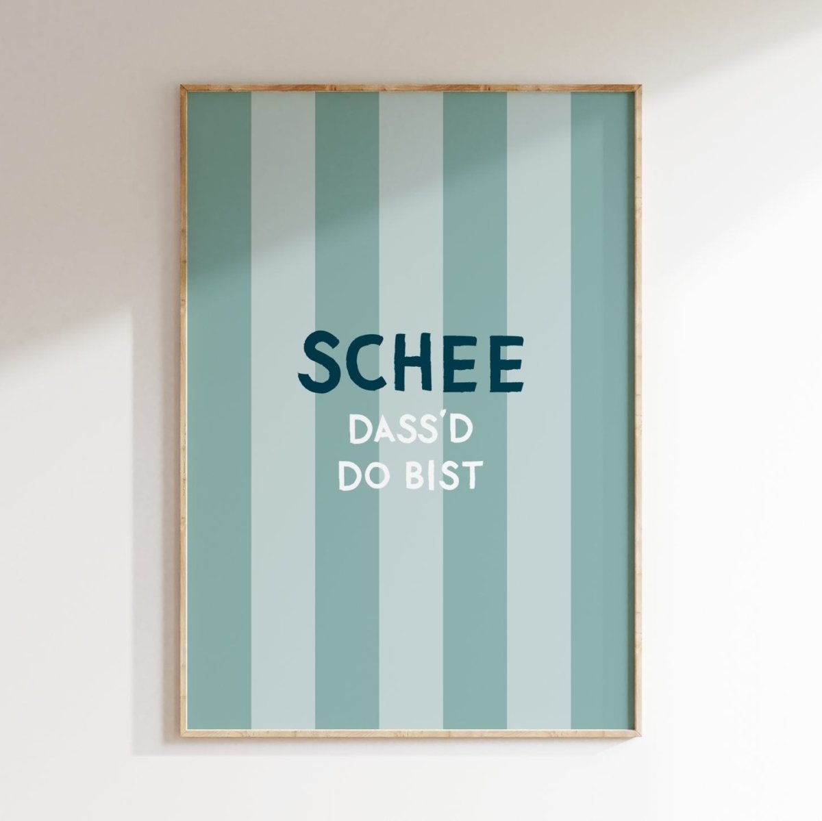 Schee dass&