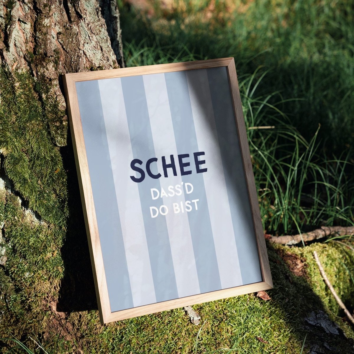 Schee dass&