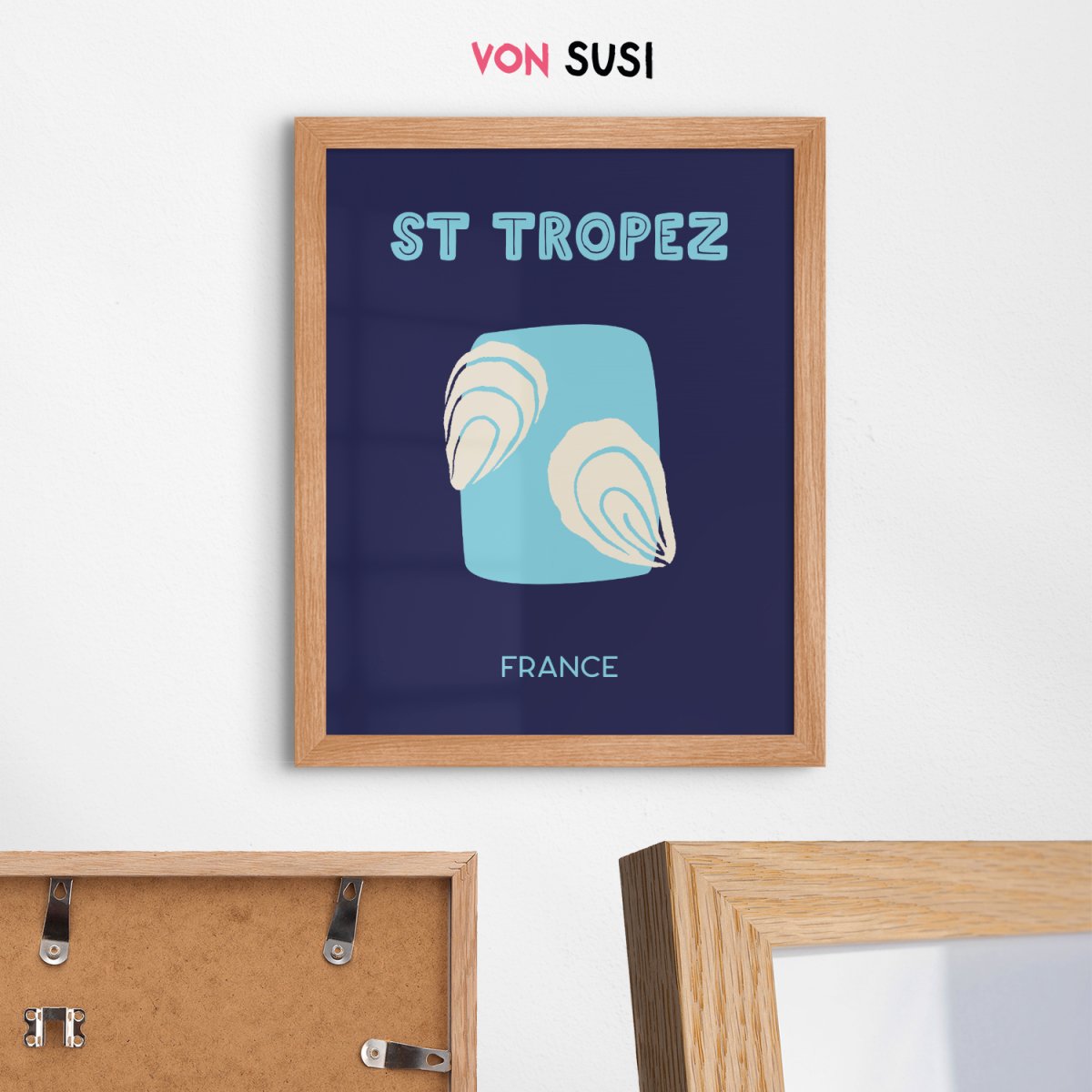 St Tropez Poster • Städteposter Saint Tropez • Cote d&