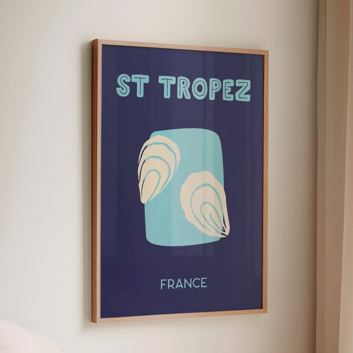 St Tropez Poster • Städteposter Saint Tropez • Cote d&