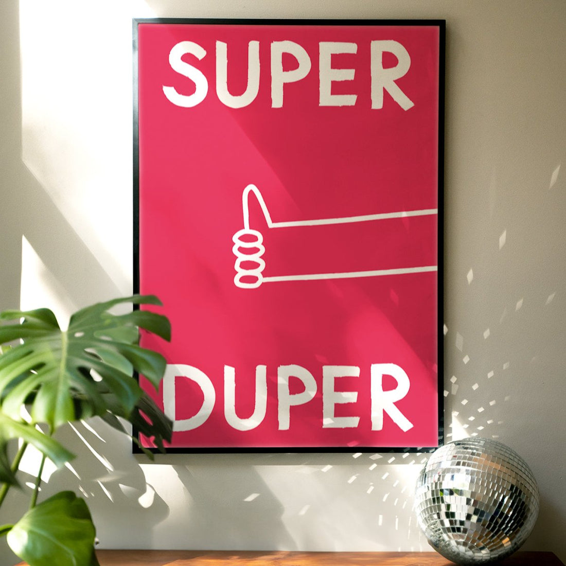 Super Duper Poster – mutiger Kunstdruck für gute Stimmung - vonSUSI