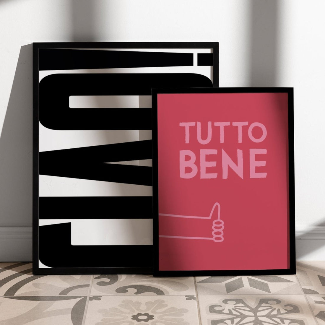 Tutto Bene Poster • italienisches Poster für gute Laune - vonSUSI