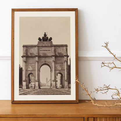 Vintage Siegestor München Poster • Retro Foto Print - vonSUSI