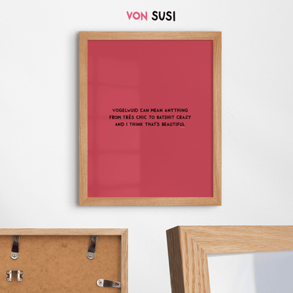 Vogelwuid Fine Art Kunstdruck • exklusiv bei vonSUSI - vonSUSI