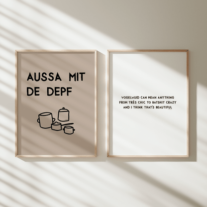 Vogelwuid Fine Art Kunstdruck • exklusiv bei vonSUSI - vonSUSI
