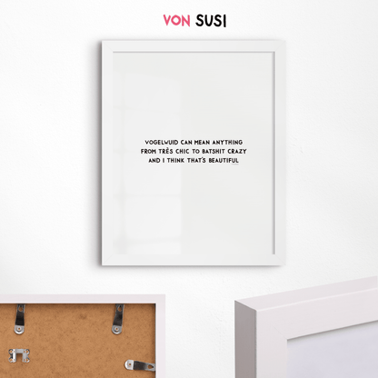 Vogelwuid Fine Art Kunstdruck • exklusiv bei vonSUSI - vonSUSI