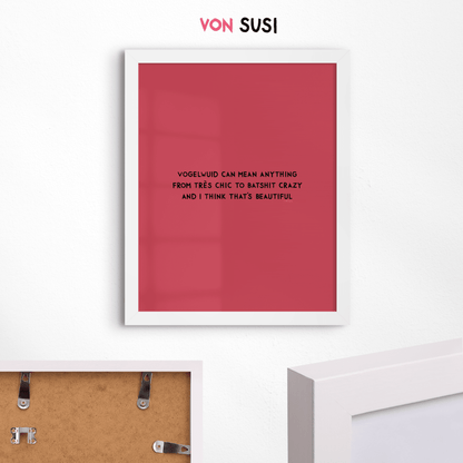 Vogelwuid Fine Art Kunstdruck • exklusiv bei vonSUSI - vonSUSI