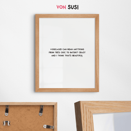 Vogelwuid Fine Art Kunstdruck • exklusiv bei vonSUSI - vonSUSI